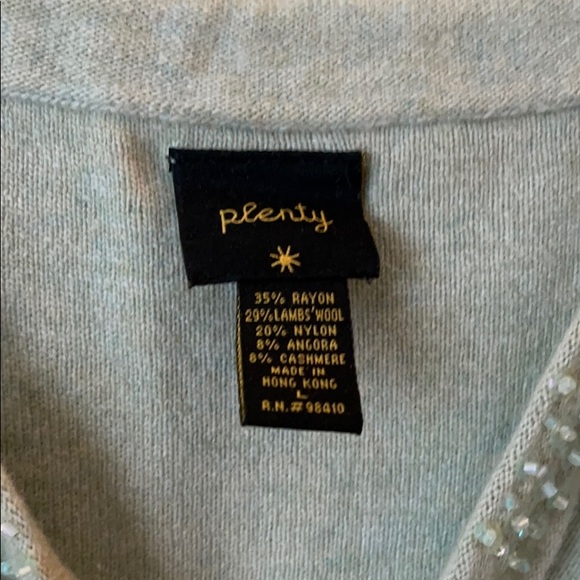 Plenty tank top and matching cardigan sequin details - Picture 10 of 11